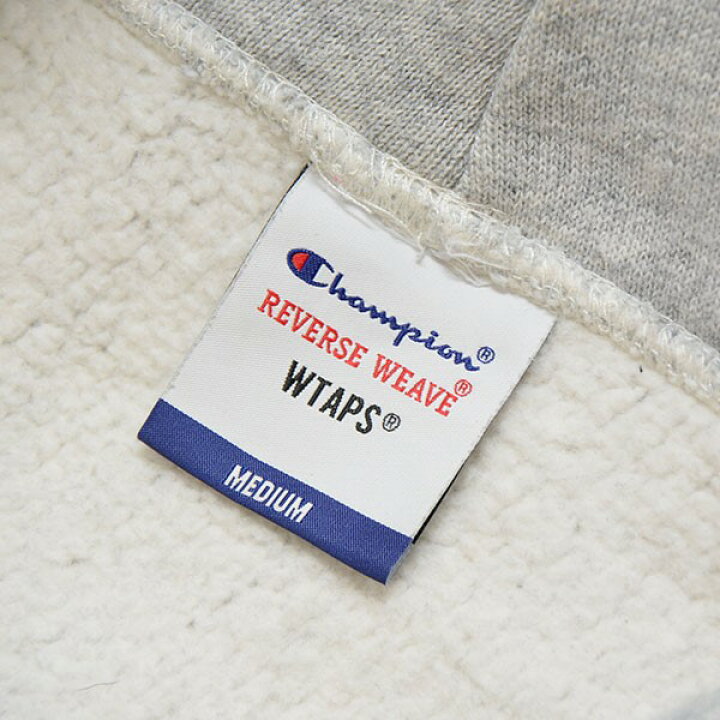 楽天市場】【中古】WTAPS×Champion2021SS REVERSE WEAVE HOODED  