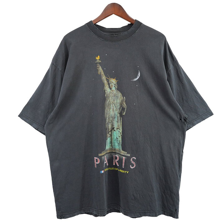 楽天市場】【中古】BALENCIAGA 24AW 自由の女神 PARIS ダメージ 