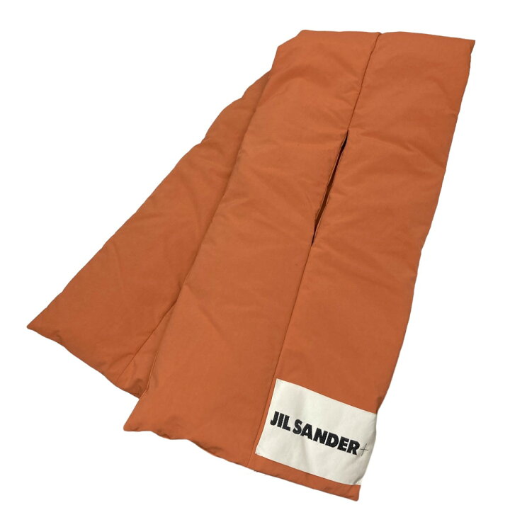 楽天市場】【中古】JIL SANDER+ダウンマフラー J40TE0002 オレンジ  