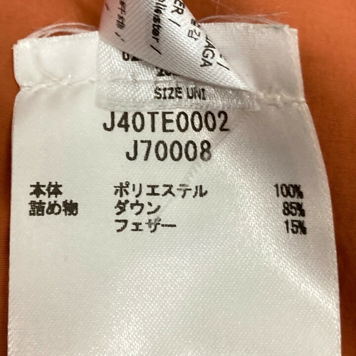 楽天市場】【中古】JIL SANDER+ダウンマフラー J40TE0002 オレンジ 