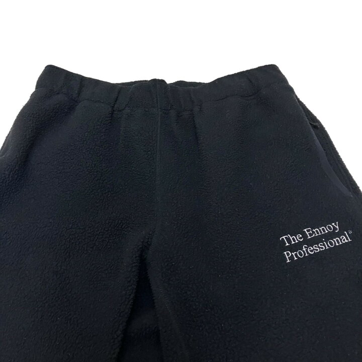 楽天市場】【中古】ENNOY×POLARTEC フリースパンツ ブラック サイズ：M 
