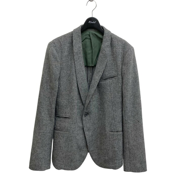 楽天市場】【中古】HAIDER ACKERMANN テーラードジャケット グレー 