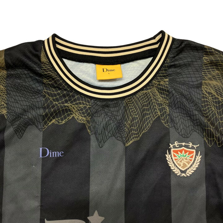 楽天市場】【中古】Dime 24SS STRIKER JERSEY ゲームシャツ ブラック  