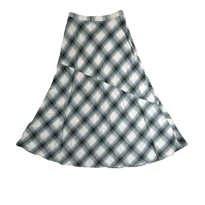 楽天市場】【中古】PHEENY オンブレチェック スカート ベージュ×グレー 