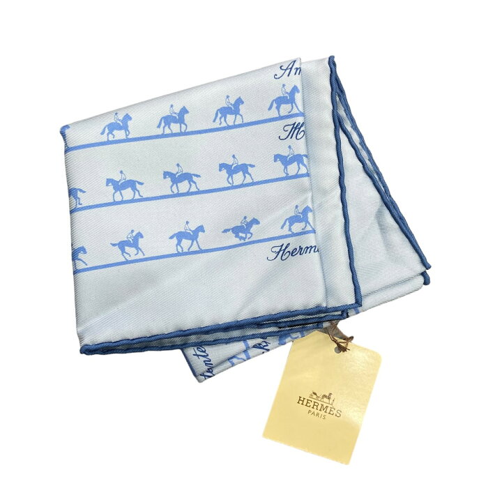 楽天市場】【中古】HERMES プチカレ カレ40 馬術 スクエアスカーフ 