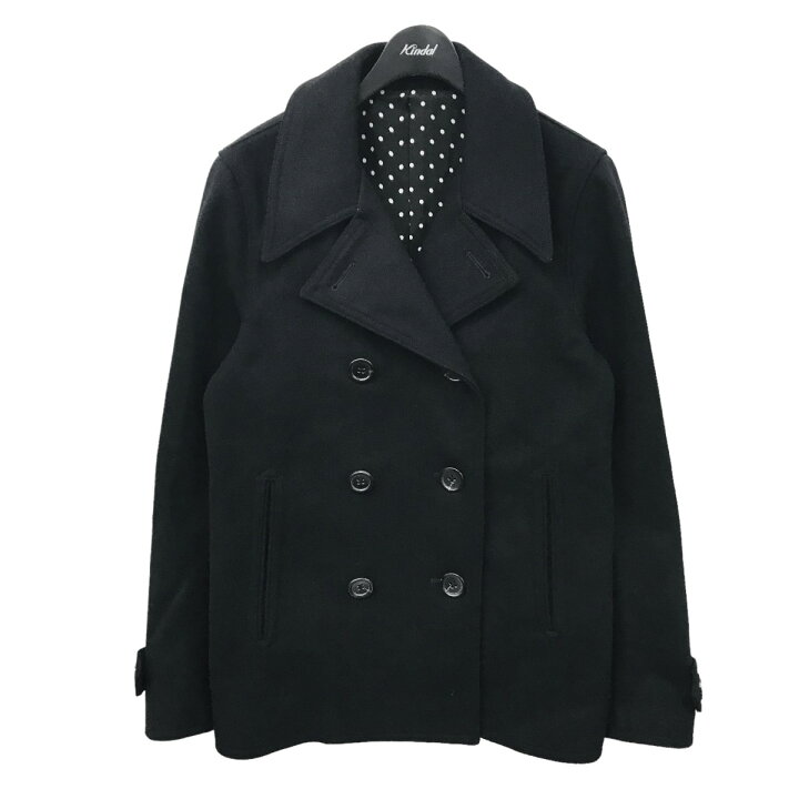 楽天市場】【中古】WACKO MARIA Pコート WMR-P-COAT-02 ブラック 