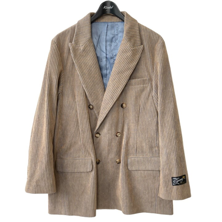 楽天市場】【中古】stussy24SS MIX WALE CORDUROY DOUBLE-BREASTED 