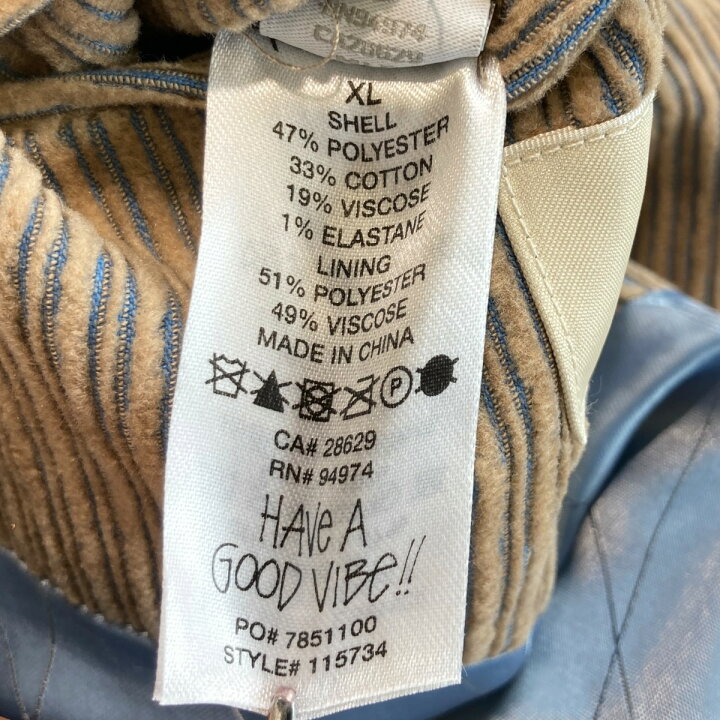 楽天市場】【中古】stussy24SS MIX WALE CORDUROY DOUBLE-BREASTED 