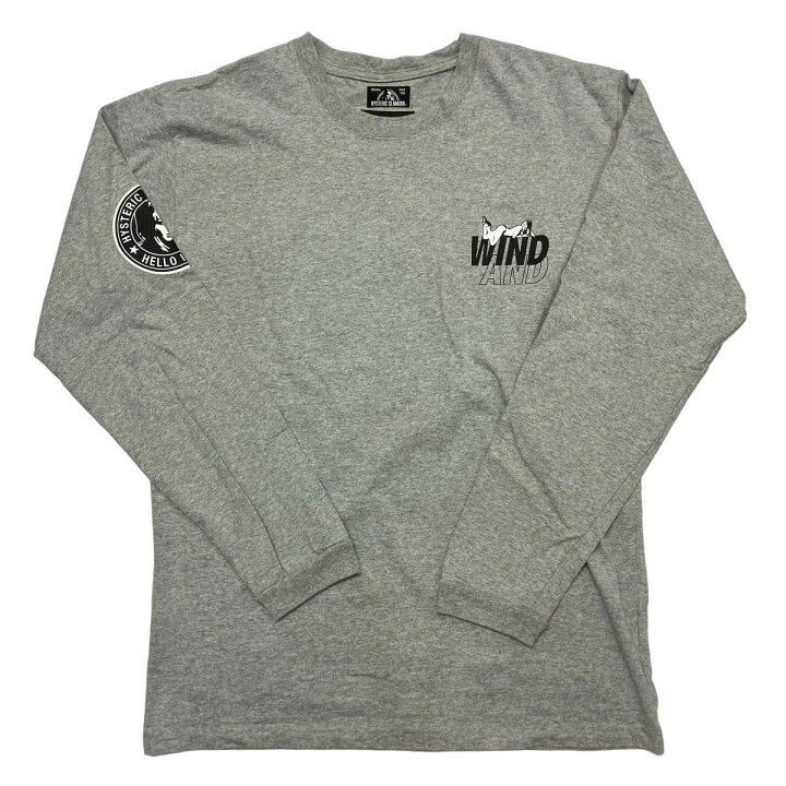 楽天市場】【中古】WIND AND SEA×Hysteric Glamour 長袖Tシャツ WDS 