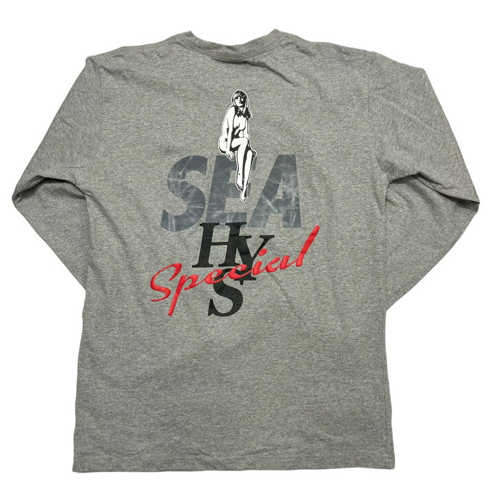 楽天市場】【中古】WIND AND SEA×Hysteric Glamour長袖Tシャツ WDS-HYS  