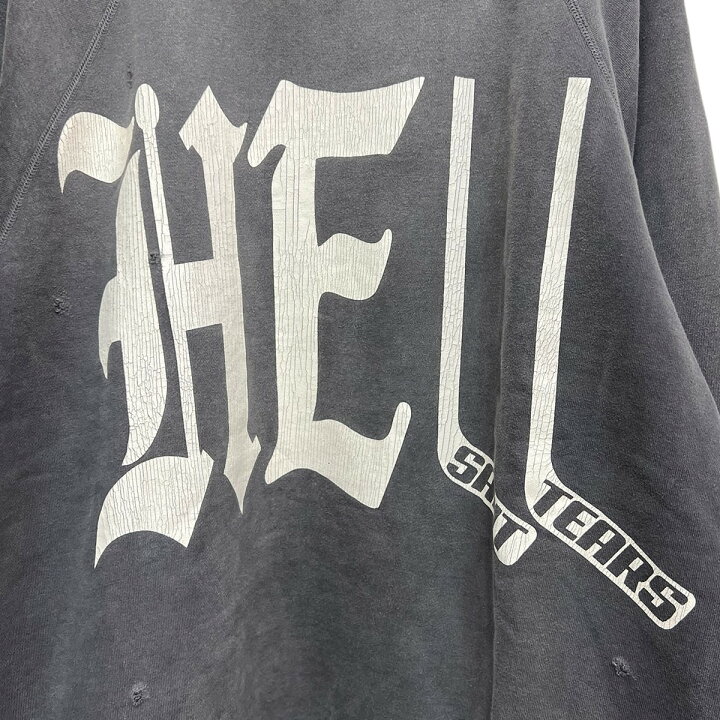 楽天市場】【中古】SAINT MICHAEL DT-CREW SWT／HELL エイジング加工 