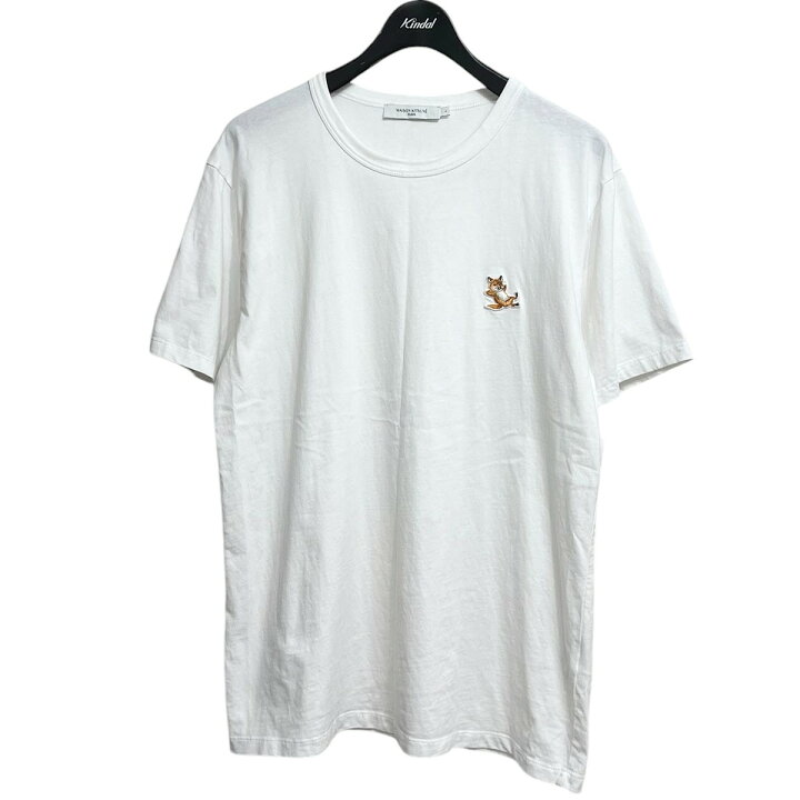 楽天市場】【中古】MAISON KITSUNE チラックスロゴTシャツ  