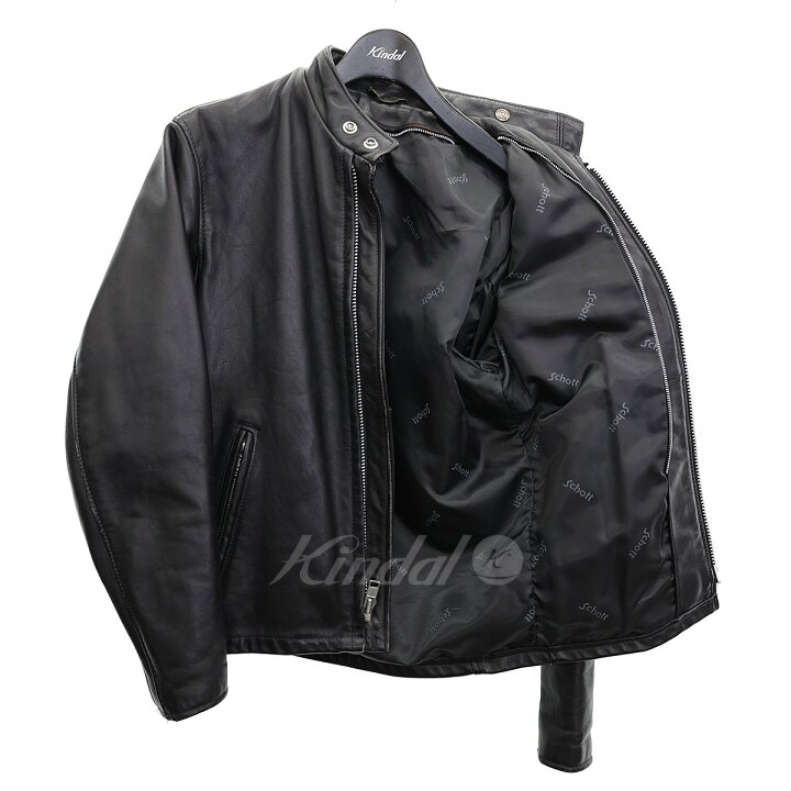 楽天市場】【中古】SCHOTT ライナー付きレザーシングルライダース 