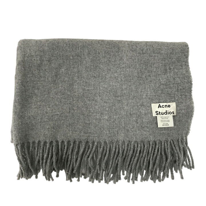 楽天市場】【中古】ACNE STUDIOS フリンジストール ウールマフラー  