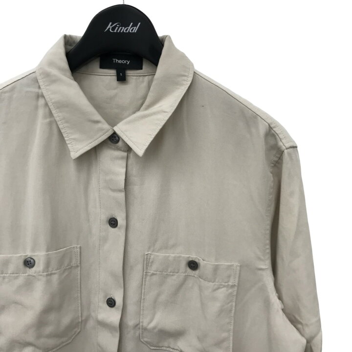 中古】セオリー Theory 25SS City Poplin Lapel Collar Shirt シャツ  