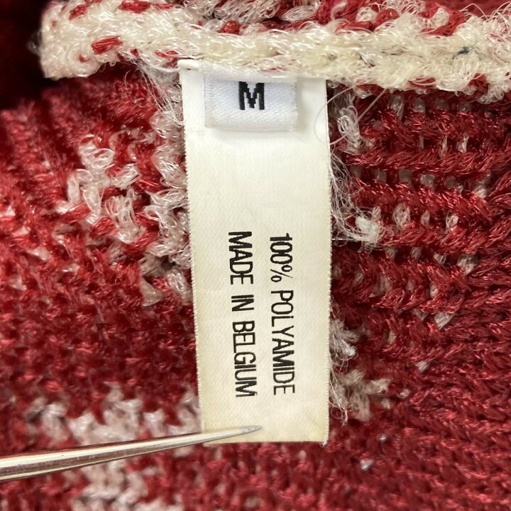 楽天市場】【中古】NAMACHEKO21SS Knit vest ニットベスト レッド 