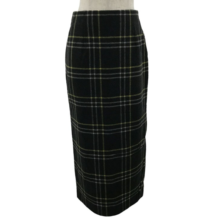 楽天市場】【中古】UNITED ARROWS チェック ウールタイトスカート 1524 