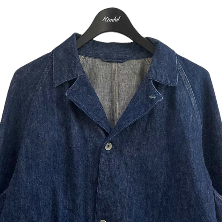 COMOLI デニムワークジャケット 点てる 24AW インディゴブルー 4