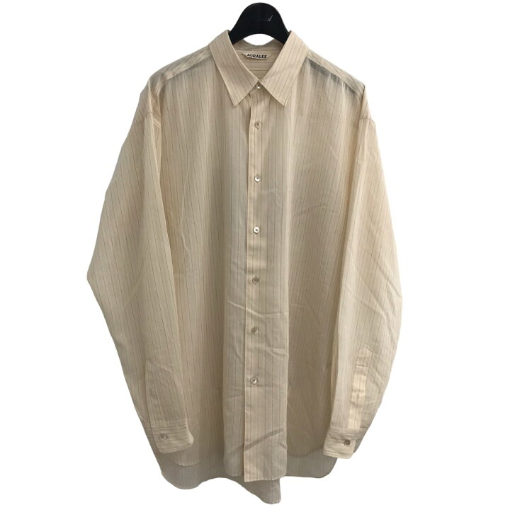 楽天市場】【中古】AURALEE 24SS HARD TWIST FINX ORGANDY STRIPE 