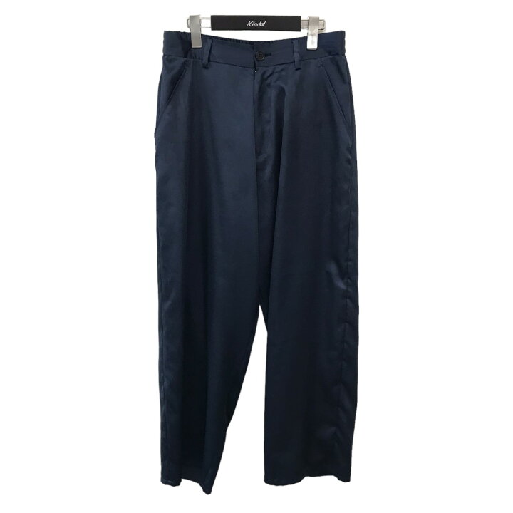 楽天市場】【中古】Sise サテンワイドパンツ NS-PT-13 ネイビー サイズ 