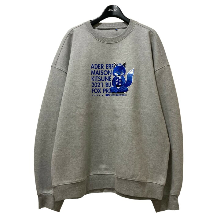 楽天市場】【中古】ADER error×MAISON KITSUNE クルーネックスウェット  