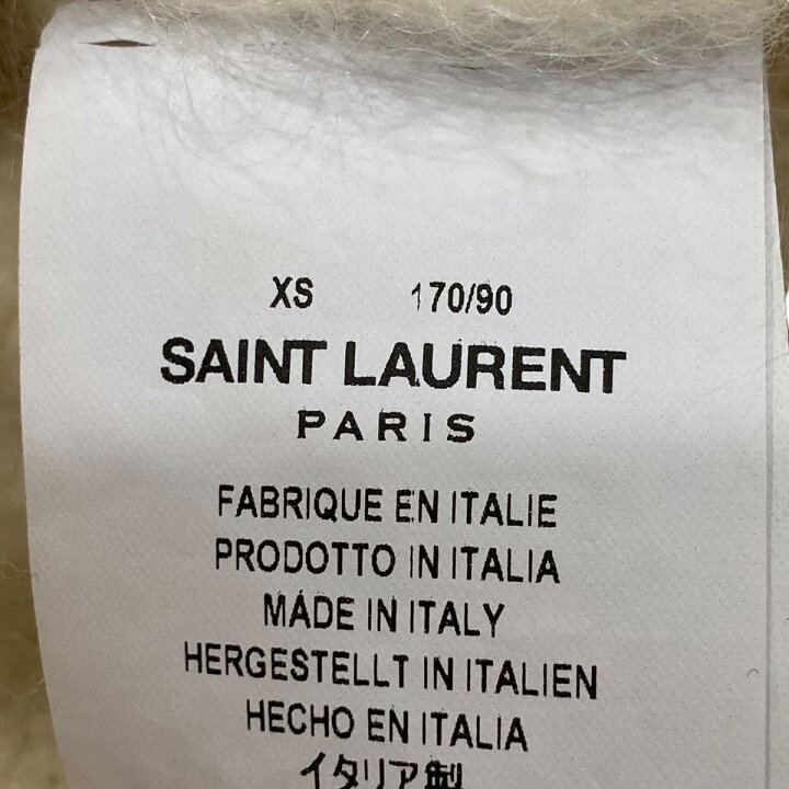 楽天市場】【中古】Saint Laurent Paris OVERSIZE MOHAIR ROLL NECK 