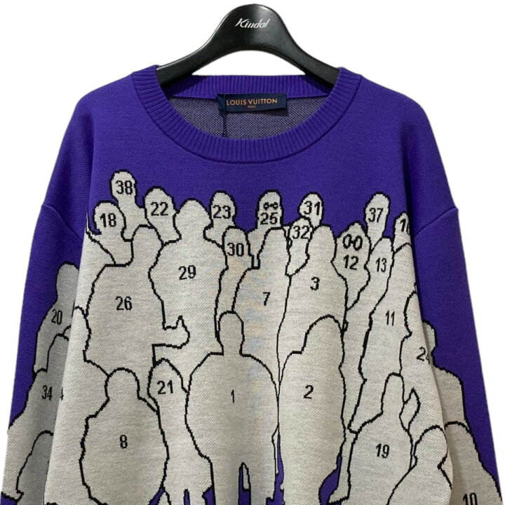 楽天市場】【中古】LOUIS VUITTON ジャガードニットセーター HNN93W  
