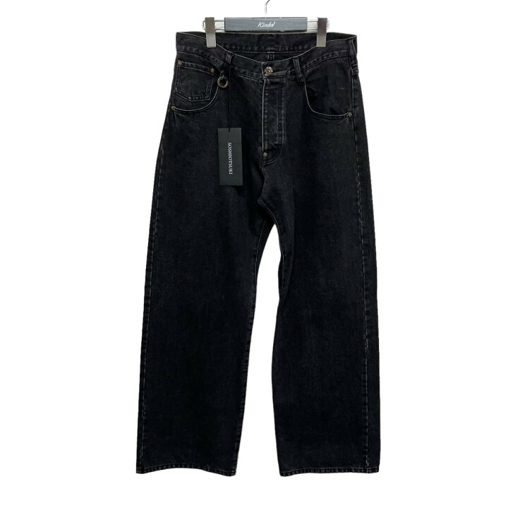 楽天市場】【中古】SOSHIOTSUKI Crashed Denim Pants デニムパンツ 