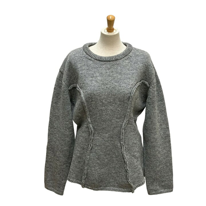 楽天市場】【中古】COMME des GARCONS ニット GJ-N502 グレー サイズ 