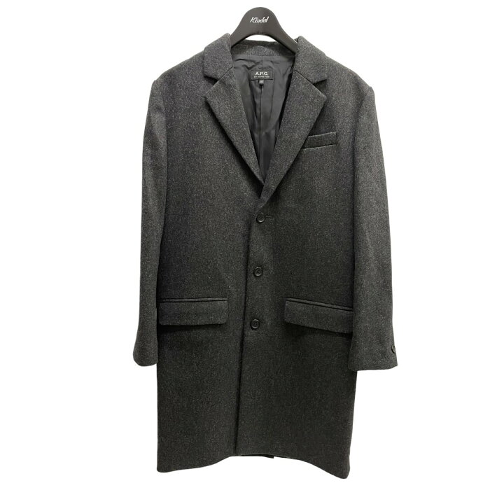 楽天市場】【中古】A．P．C． チェスターコート グレー サイズ：XS 
