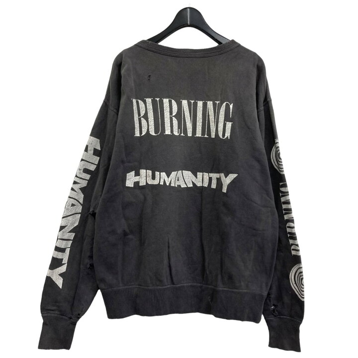 楽天市場】【中古】SAINT MICHAEL 23SS CREW NECK SWEAT BURNING 