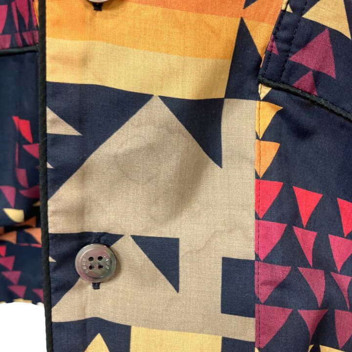 楽天市場】【中古】sacai×PENDLETON 21SS 「Archive Print Mix Shirt 