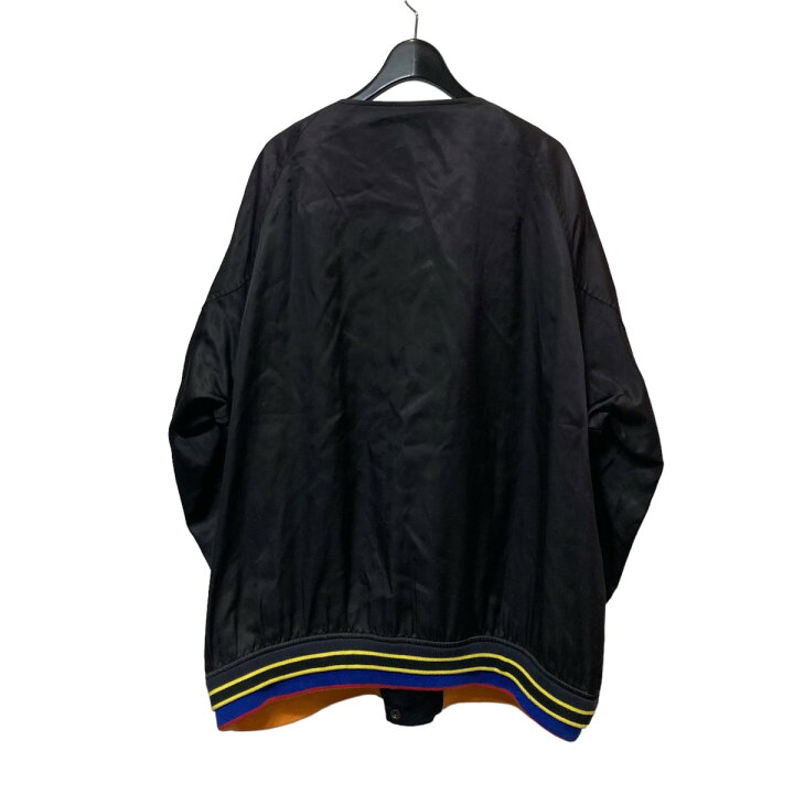 楽天市場】【中古】FACETASM ノーカラーマルチカラーリブブルゾン BQ 