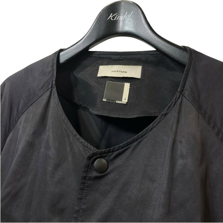 楽天市場】【中古】FACETASM ノーカラーマルチカラーリブブルゾン BQ 
