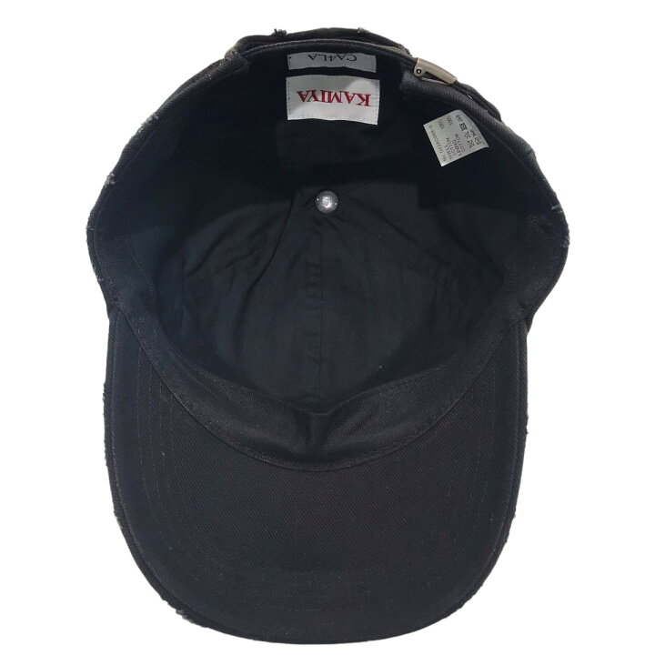 楽天市場】【中古】KAMIYA×CA4LA「OOPS DISTRESSED CAP」 キャップ 