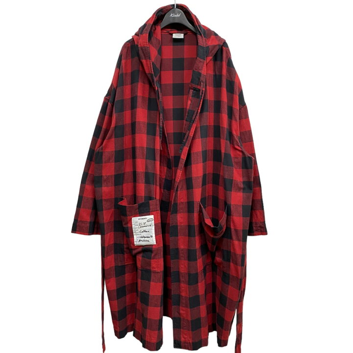 楽天市場】【中古】VETEMENTS 18SS Light Flannel Block-Checked Gown 
