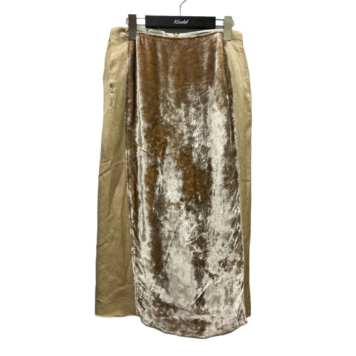 楽天市場】【中古】DRIES VAN NOTEN シルクスカート 2022461 ゴールド 