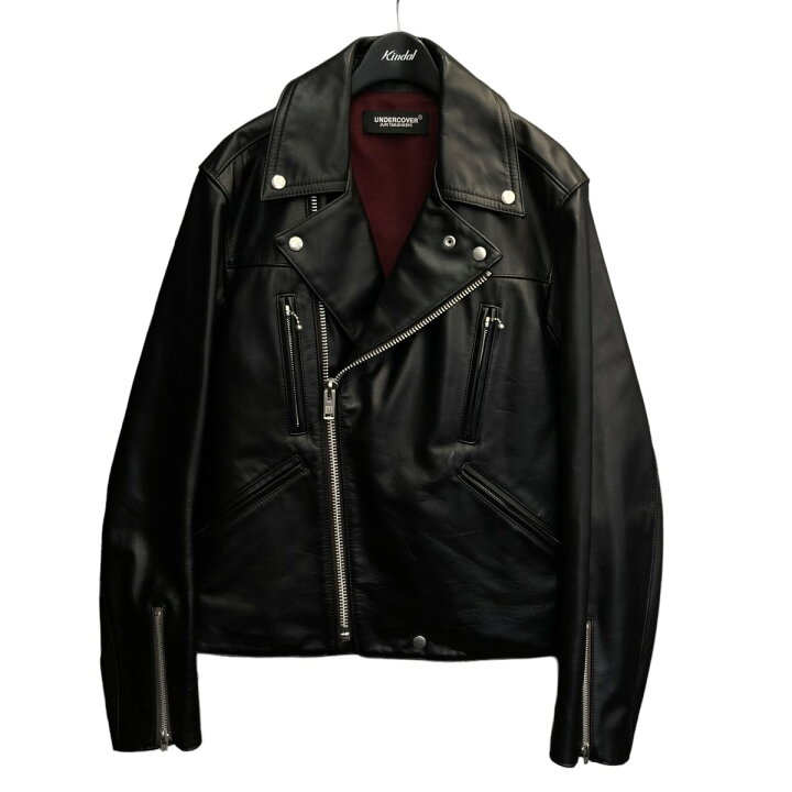 楽天市場】【中古】UNDERCOVER 21SS レザーダブルライダースジャケット 