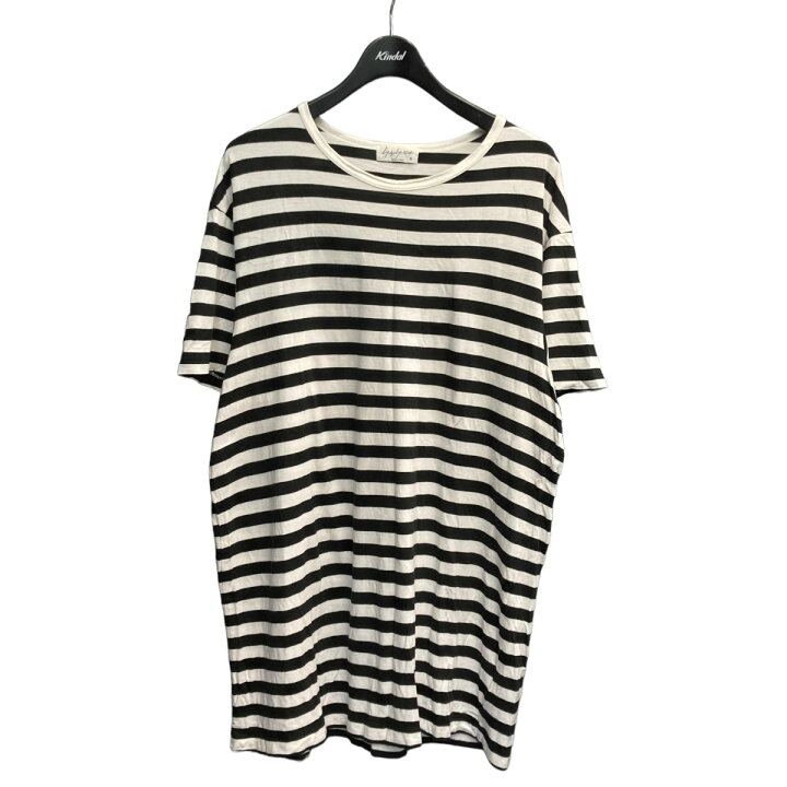 楽天市場】【中古】Yohji Yamamoto pour homme ロゴプリントボーダーT 