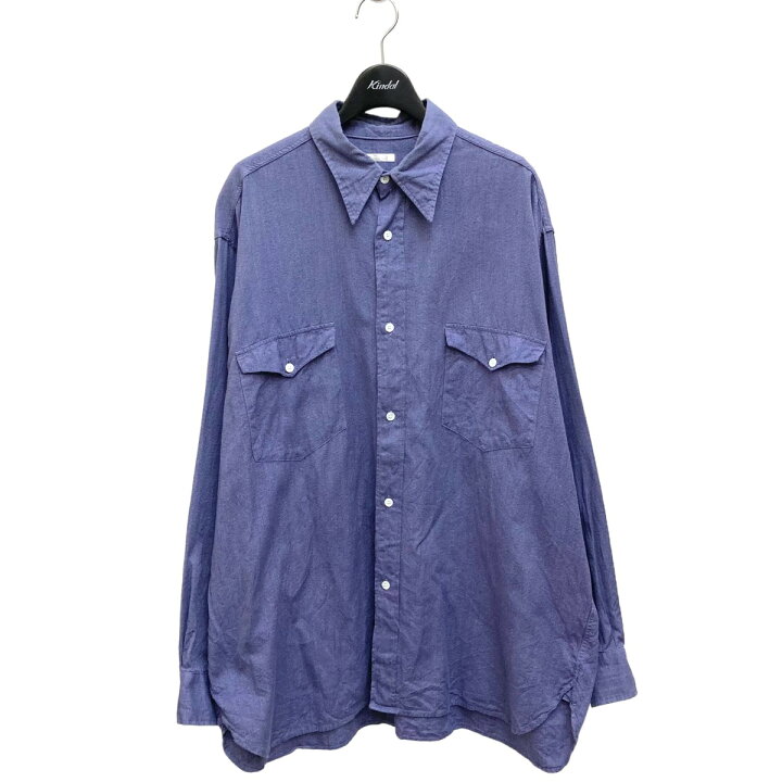 楽天市場】【中古】COMOLI ヨリ杢ワークシャツ 長袖シャツ U03-02005  