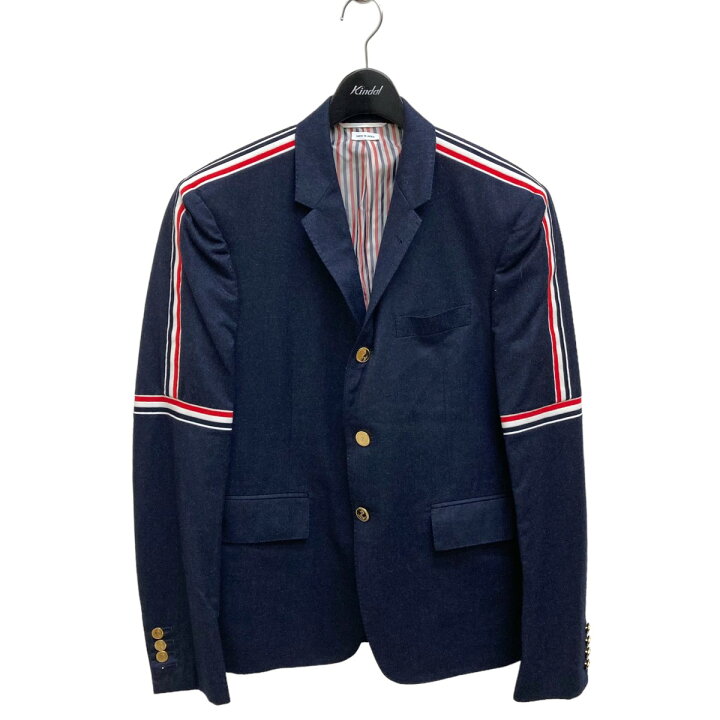 楽天市場】【中古】Thom Browneジャケット MJC-221A-00891415 ネイビー 