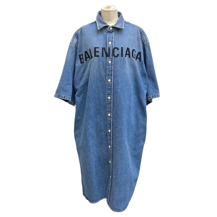 楽天市場】【中古】BALENCIAGA 20SS Oversize Denim Dress デニム 