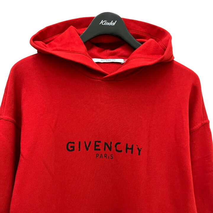 楽天市場】【中古】GIVENCHYパーカー BM700R30AF レッド サイズ：XXS 