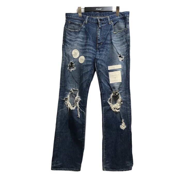 楽天市場】【中古】NUMBER (N)INE04AW ダメージ加工マルチワッペン 