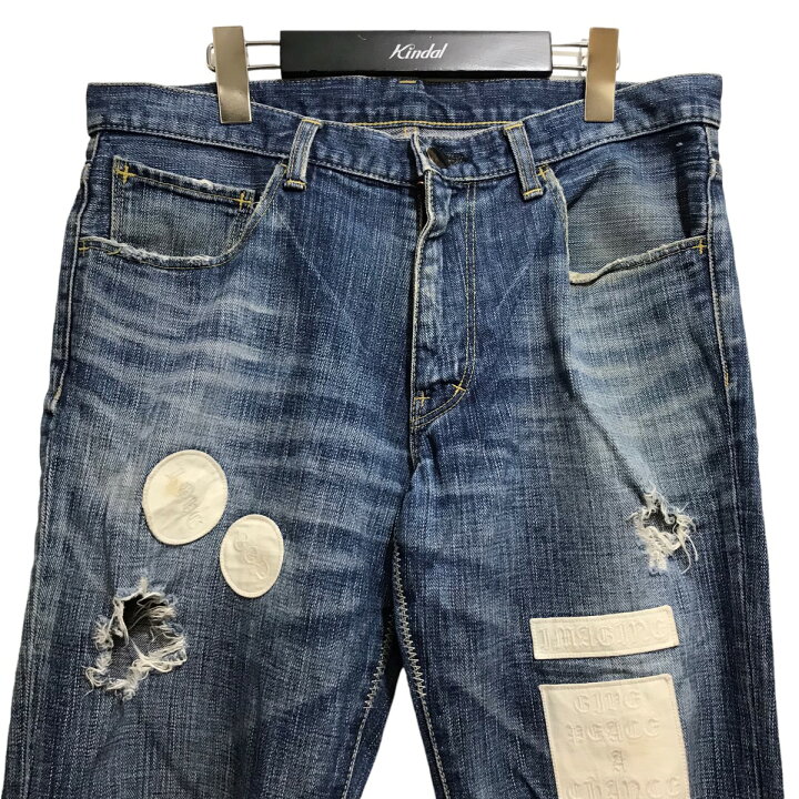 楽天市場】【中古】NUMBER (N)INE04AW ダメージ加工マルチワッペン 