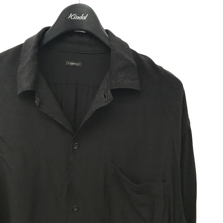 楽天市場】【中古】COMOLI レーヨンオープンカラーシャツ Z01-02005 