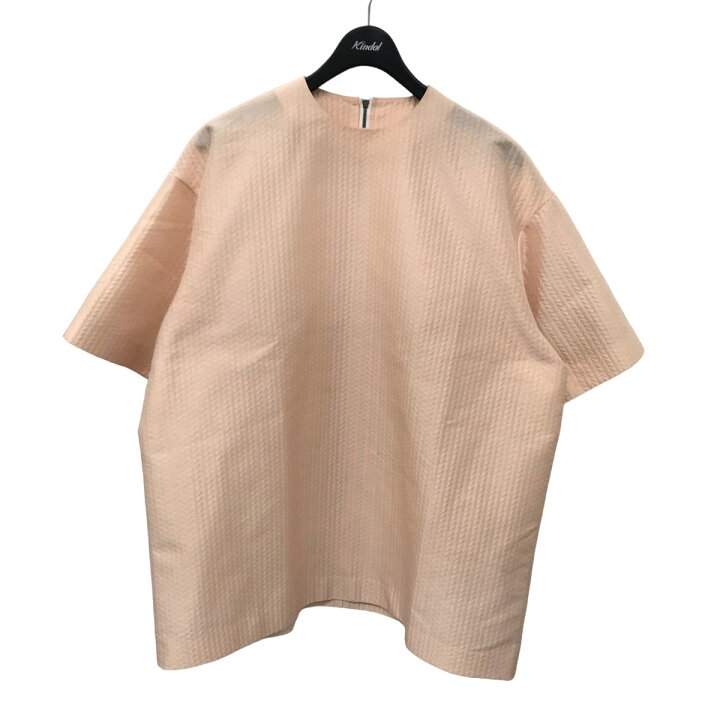 楽天市場】【中古】MaCOHerringbone Blouse 半袖ブラウス ライトピンク 