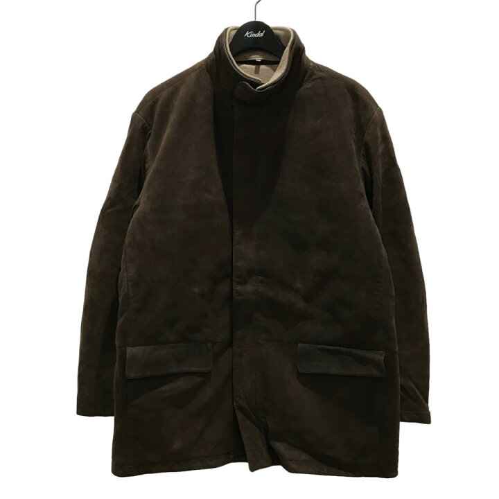 楽天市場】【中古】LORO PIANA スウェードジャケット ブラウン サイズ 