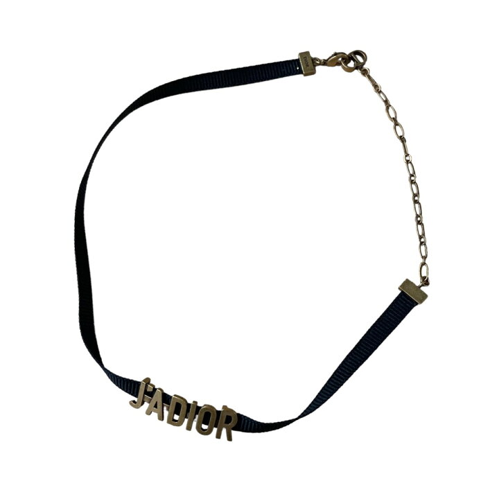 楽天市場】【中古】DIOR JADIOR チョーカー ブラック×ゴールド  