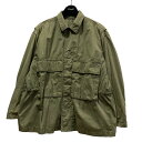 【中古】Drawerミリタリーシャツ 6522-299-0626 オリーブ サイズ：36【価格見直し】